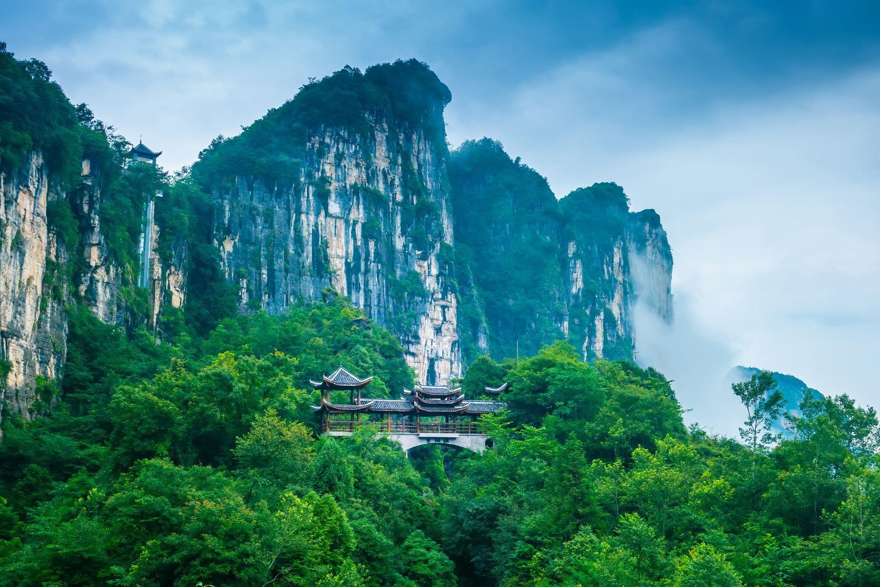 恩施云顶景区(黄鹤峰林)