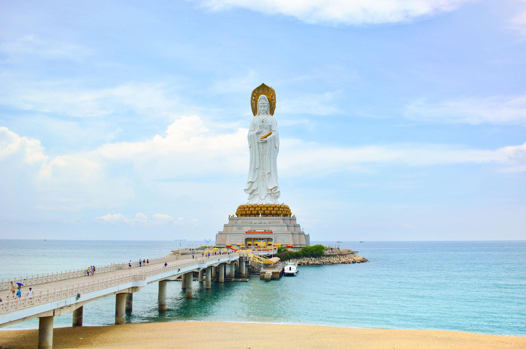 南山海上观音