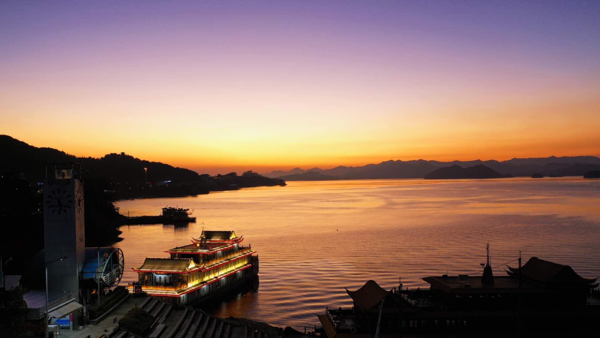 千岛湖夜游