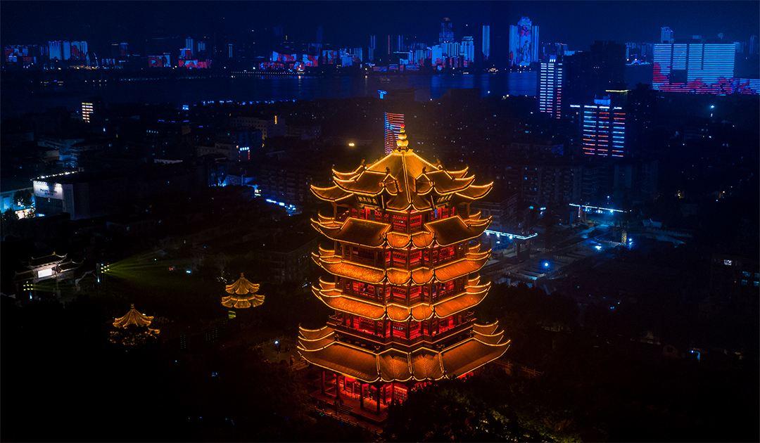 夜上黄鹤楼