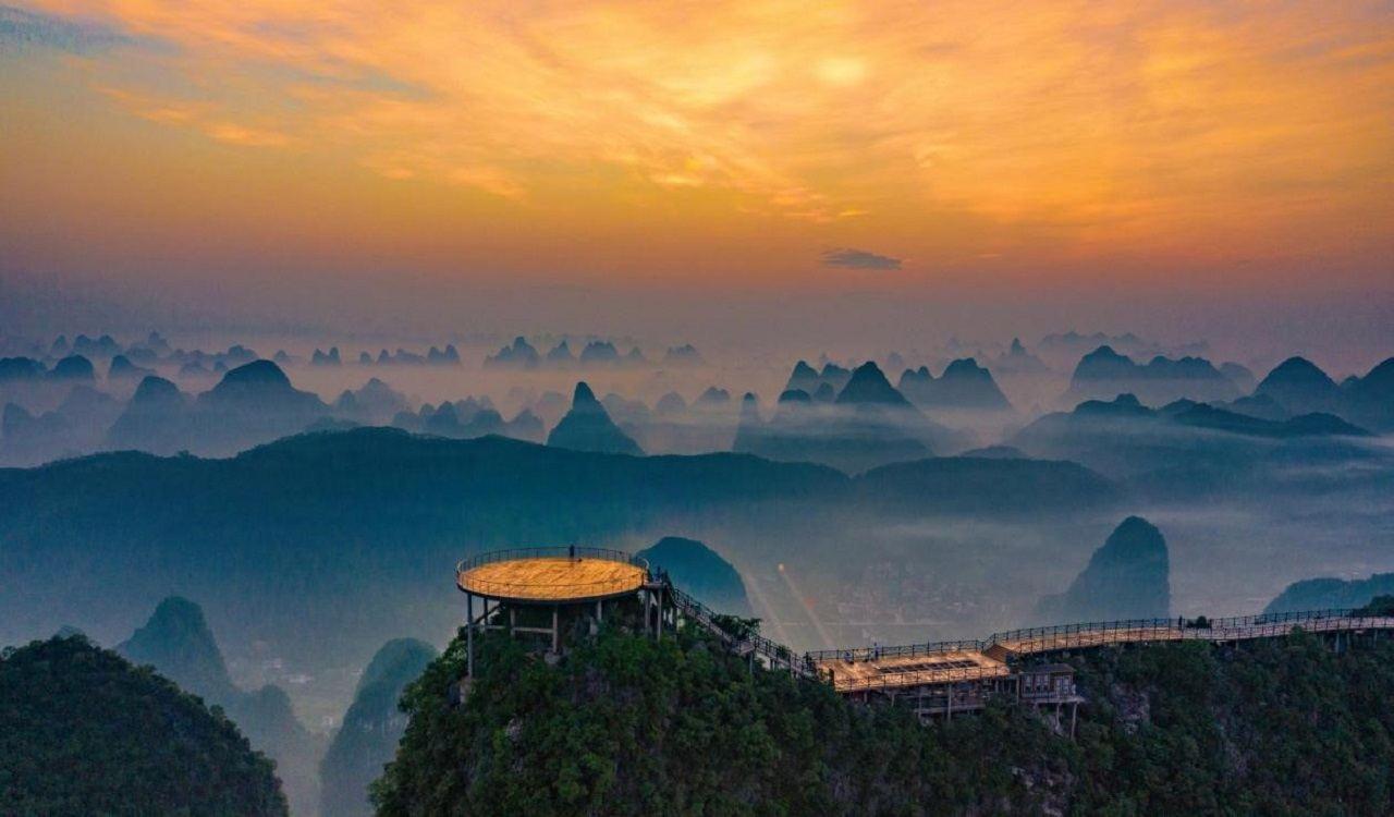 阳朔如意峰索道景区