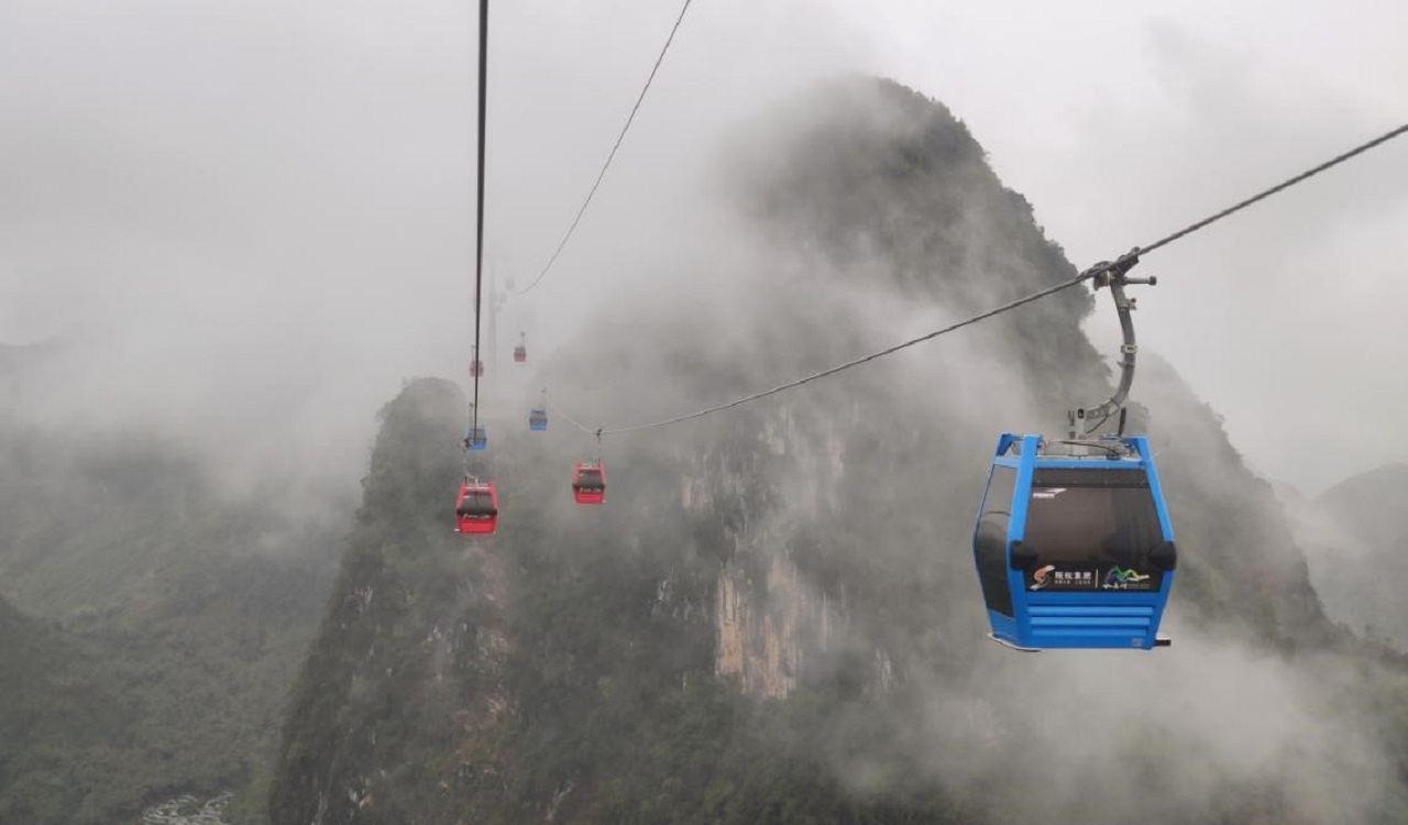 阳朔如意峰索道景区