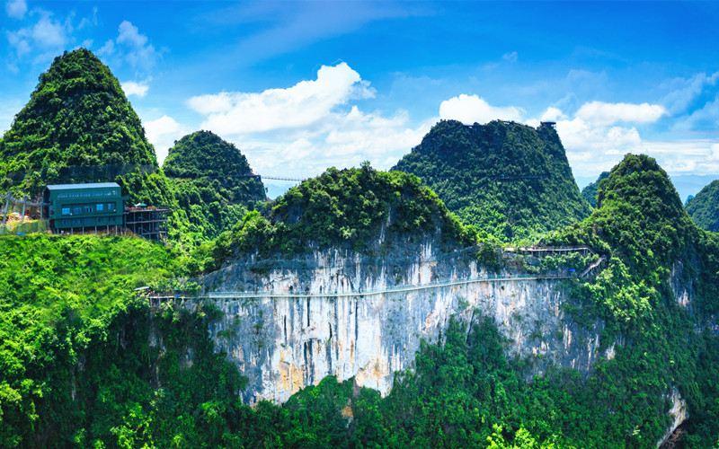 阳朔如意峰索道景区