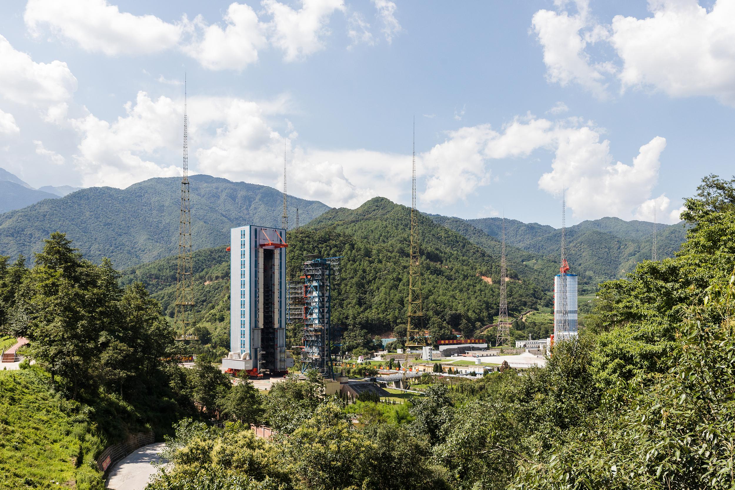 西昌卫星发射基地景区
