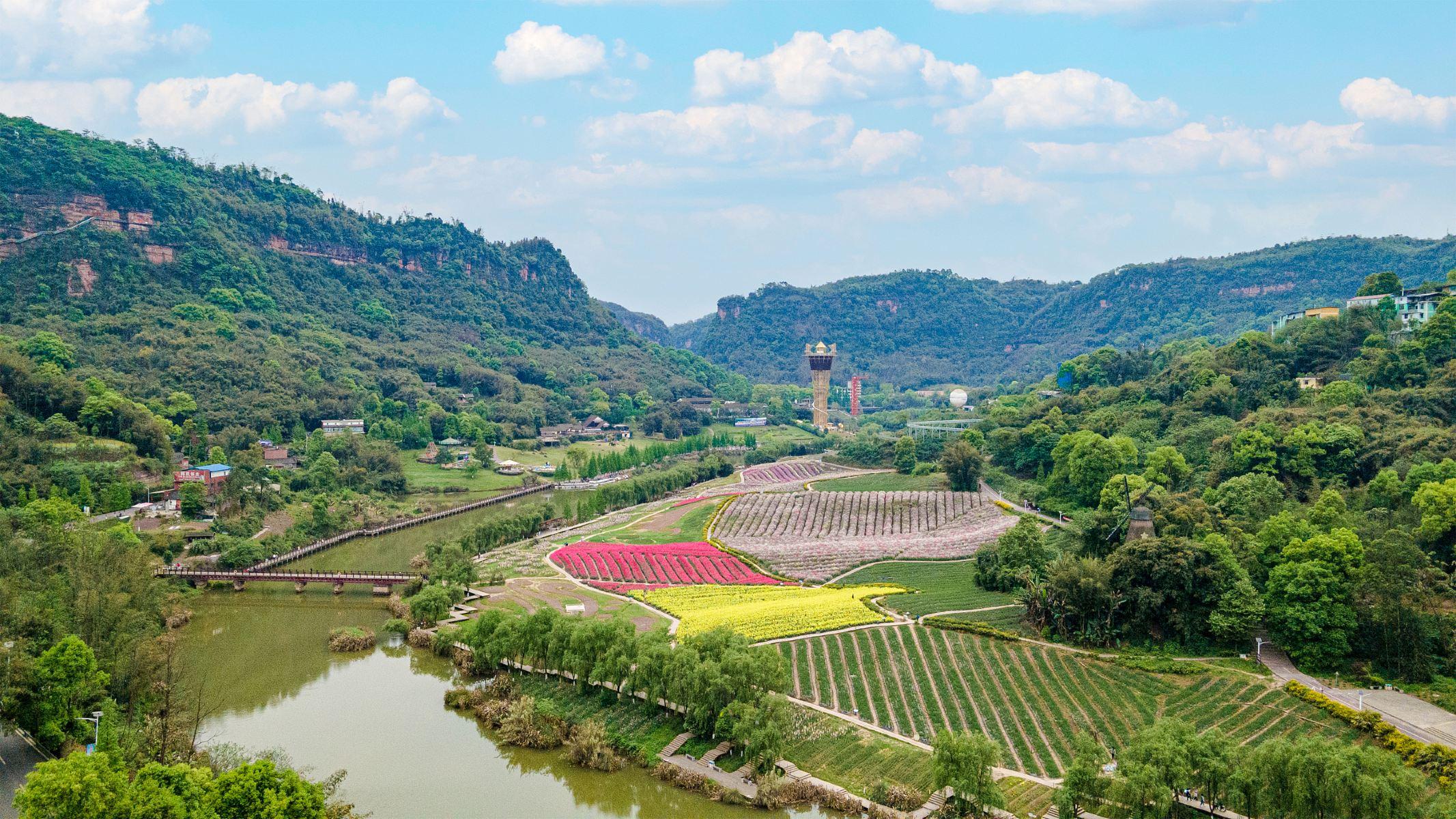 清溪谷旅游区-花田酒地景区