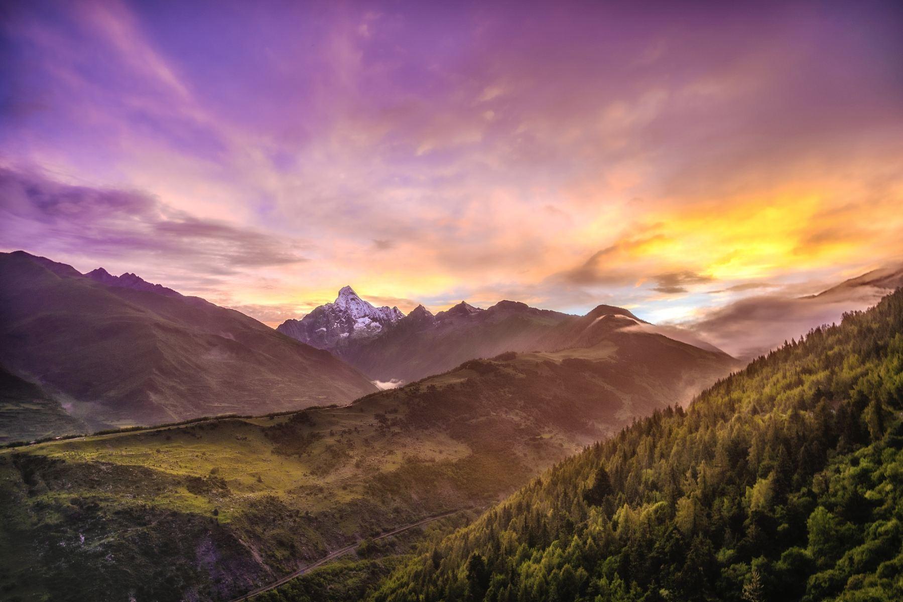 紫霞山