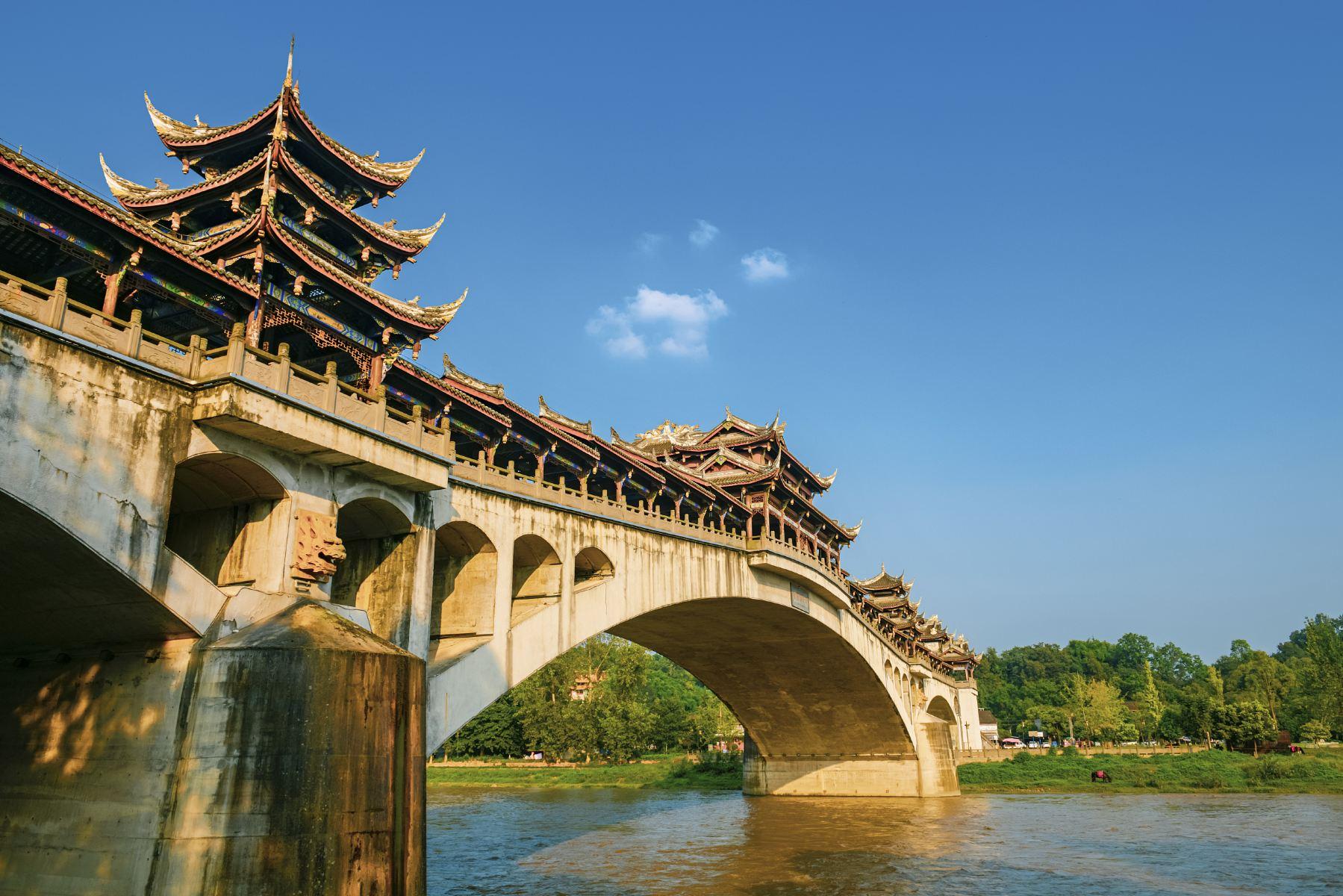 黄龙溪廊桥