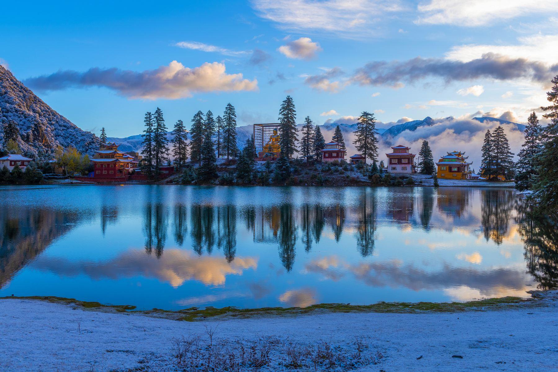 措卡湖风景点