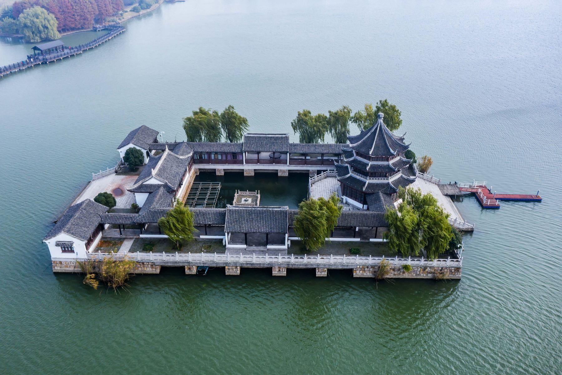 石湖景区-天镜阁